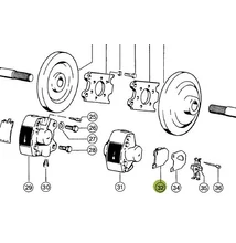 643692 - FÉKBETÉT CD106-108 637606 - UTÁNGYÁRTOTT