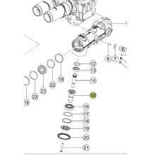 933724 - TÁNYÉRKÚPKERÉK SETT Z=16/23 UTÁNGYÁRTOTT