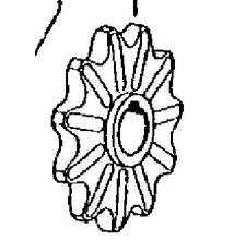 735896 - LÁNCKERÉK KICSI F - UTÁNGYÁRTOTT