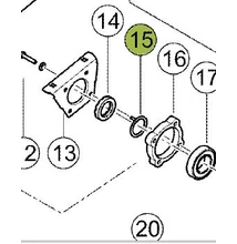 752138 - BIZTOSÍTÓ LEMEZ - GYÁRI CSOMAGOLATLAN
