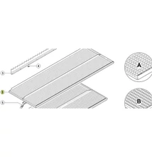 756464 - LAMELLÁS ROSTA FELSŐ - UTÁNGYÁRTOTT