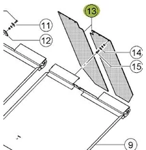 739474 - GUMIFÜL 650x190x3 - UTÁNGYÁRTOTT