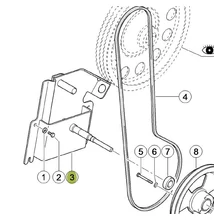 660427 - CSAPÁGYTARTÓ - UTÁNGYÁRTOTT