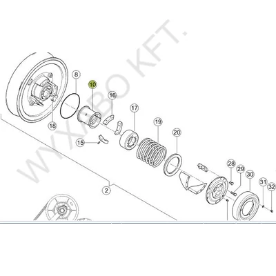 628602 - CSÚSZÓPERSELY - UTÁNGYÁRTOTT