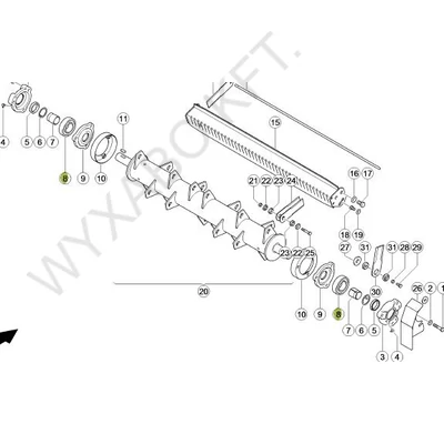 239223 - CSAPÁGY 1309EKTN9/C3 - SKF