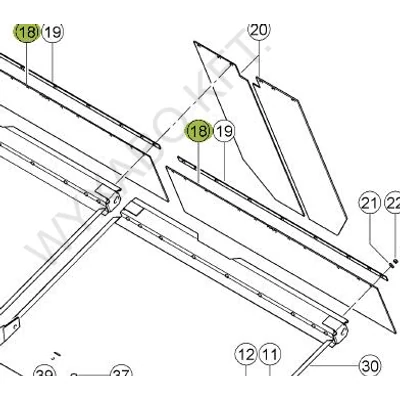 739490 - SZEMFOGÓ GUMITÖMÍTÉS - UTÁNGYÁRTOTT