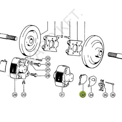643692 - FÉKBETÉT CD106-108 637606 - UTÁNGYÁRTOTT