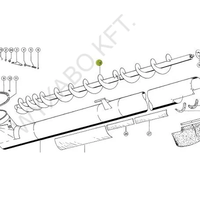 646564 - ÜRÍTŐCSIGA SŰRÍTETT - UTÁNGYÁRTOTT