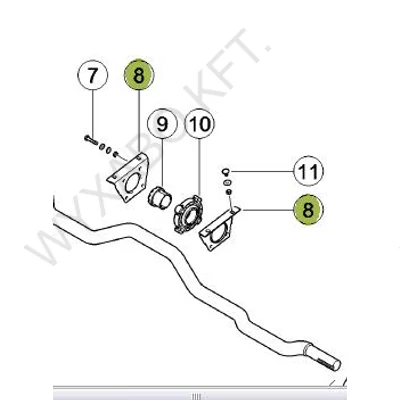 792704 - CSAPÁGYHÁZ - UTÁNGYÁRTOTT