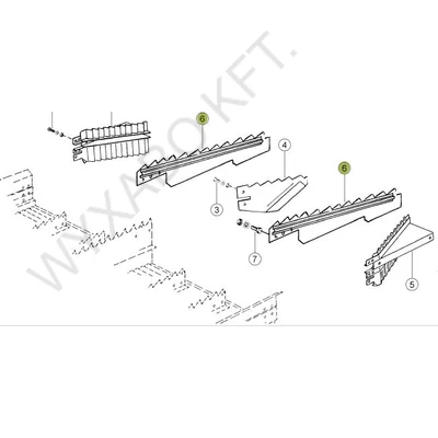 647072 - BORDÁSLEMEZ TOLDAT - UTÁNGYÁRTOTT