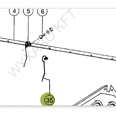 650500 - RUGÓSFOG - UTÁNGYÁRTOTT