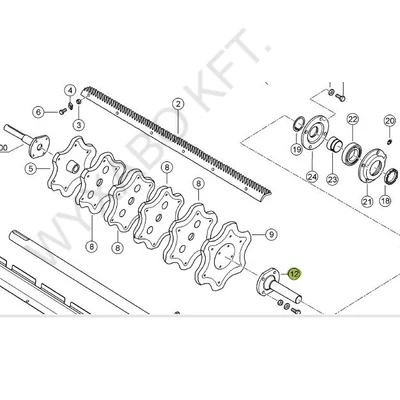 663048 - CSAP A DOBHOZ ZAPF - UTÁNGYÁRTOTT