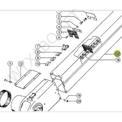 647903 - KALÁSZELEVÁTORCSŐ - UTÁNGYÁRTOTT