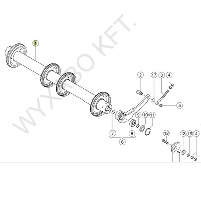 650778 - LÁNCFESZÍTŐ 208 MEGA - GYÁRI