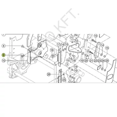 237828 - SÜLLYESZTETT FEJŰ CSAVAR M10X30 8.8 - UTÁNGYÁRTOTT