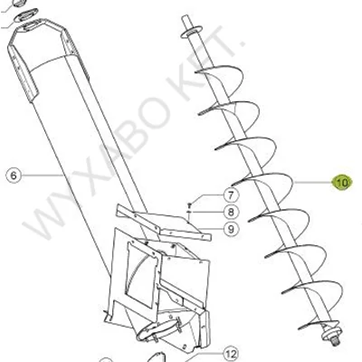 751118 - CSIGA LEXION 410  - UTÁNGYÁRTOTT