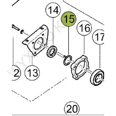 752138 - BIZTOSÍTÓ LEMEZ - GYÁRI CSOMAGOLATLAN