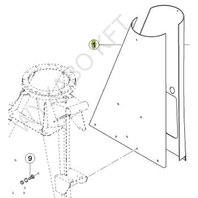 078660 - ZÁRÓLEMEZ - UTÁNGYÁRTOTT