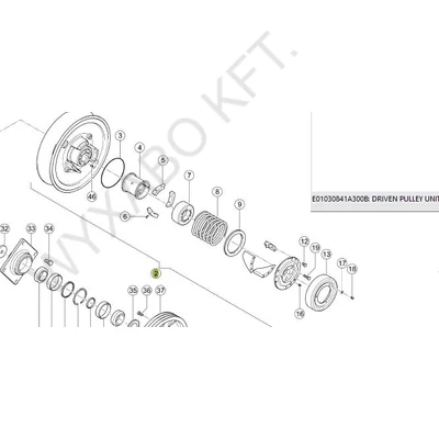 549313 - VARIÁTOR TÁRCSA - UTÁNGYÁRTOTT