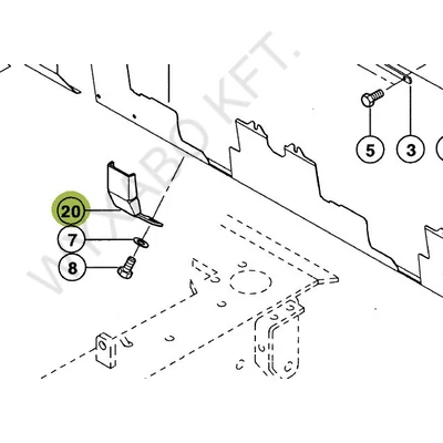 997863 - CSÚSZÓLAP - UTÁNGYÁRTOTT