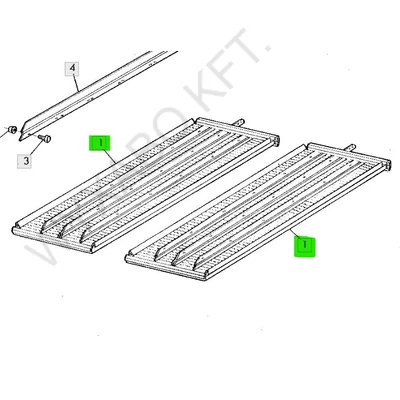 AZ49147 - LAMELLÁS ROSTA - UTÁNGYÁRTOTT