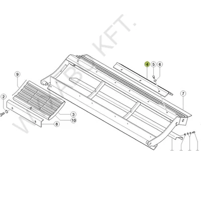 735629 - CSÉPLŐSZEGMENS - UTÁNGYÁRTOTT