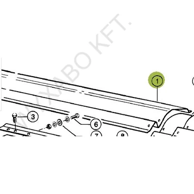 626221 - TAKARÓLEMEZ HOSSZU - UTÁNGYÁRTOTT