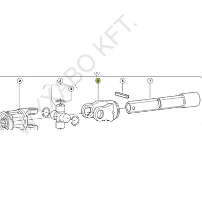 972461 - KARDÁNVILLA 041068E - GYÁRI CSOMAGOLATLAN