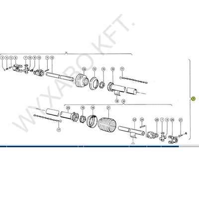 626308 - KARDÁNTENGELY 103107E - WALTERSCHEID