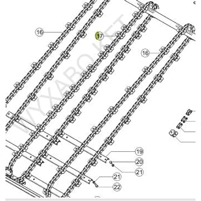 520903 - LÁNC 114SZEM - PRÉMIUM