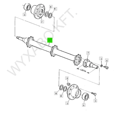 AZ49359 - LÁNCFESZÍTŐ - GYÁRI