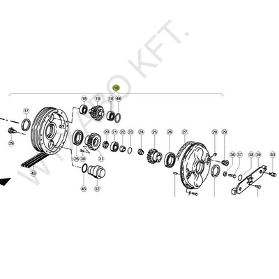 628724 - DOBFORDULATCSÖKKENTŐ - UTÁNGYÁRTOTT