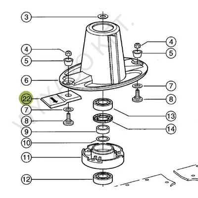 105878 - FŰKASZAKÉS BAL - UTÁNGYÁRTOTT