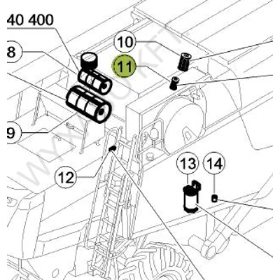 363204 - SZŰRŐ P550625 - DONALDSON