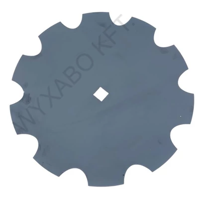 610/40/6CSG - TÁRCSALAP CSIPKÉS GÖMBSÜVEGES - UTÁNGYÁRTOTT