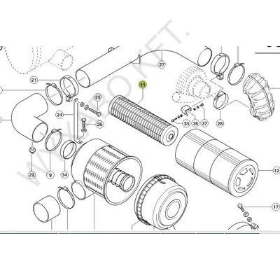 545993 - LEVEGŐSZŰRŐ CF710 - MANN